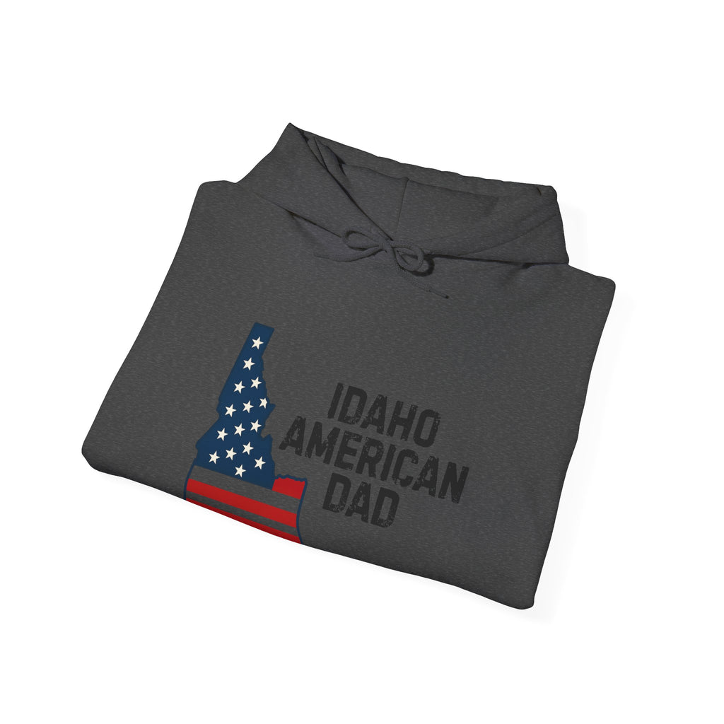 Idaho American Dad Hoodie No Sleeve Logo