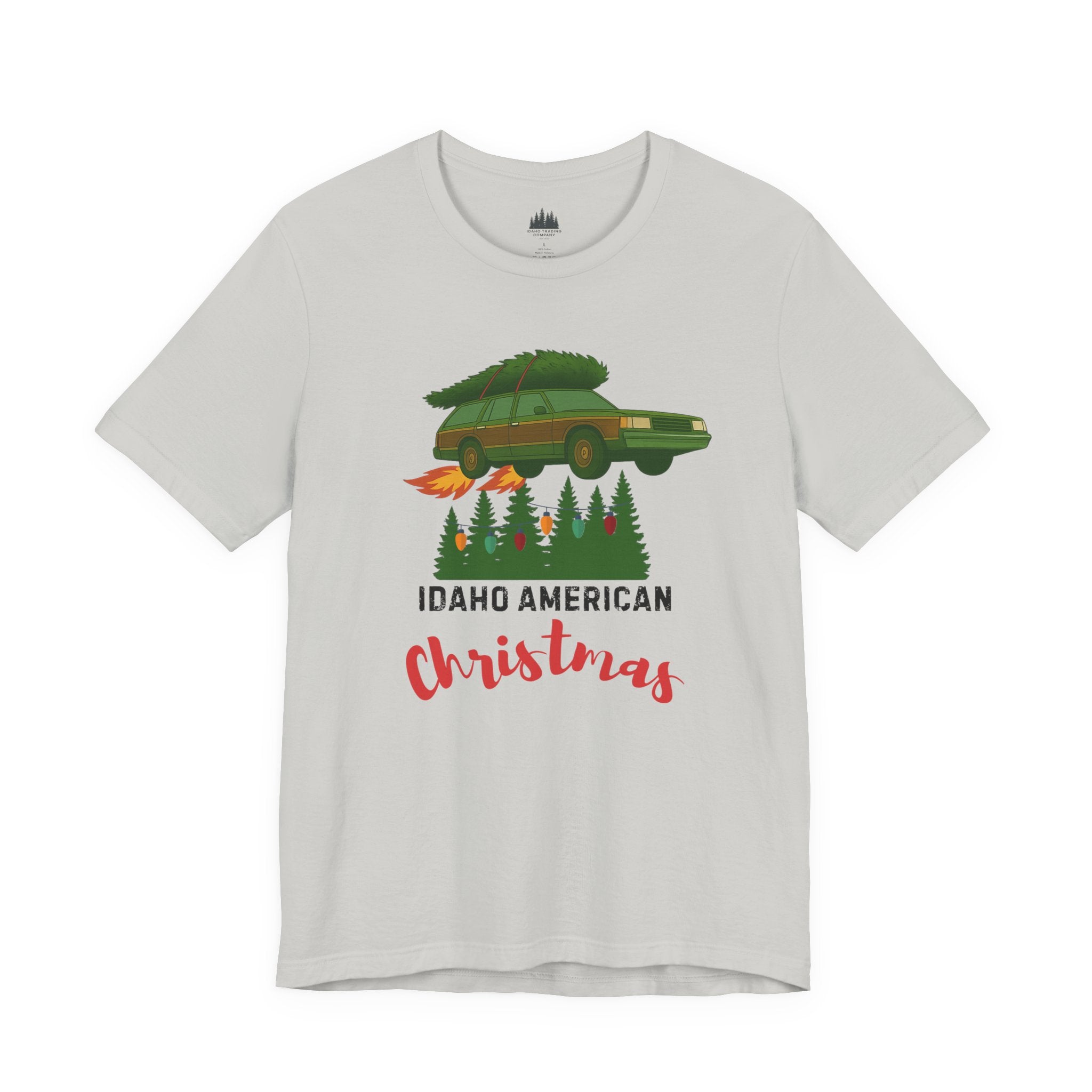 Idaho American Christmas Holiday T-Shirt
