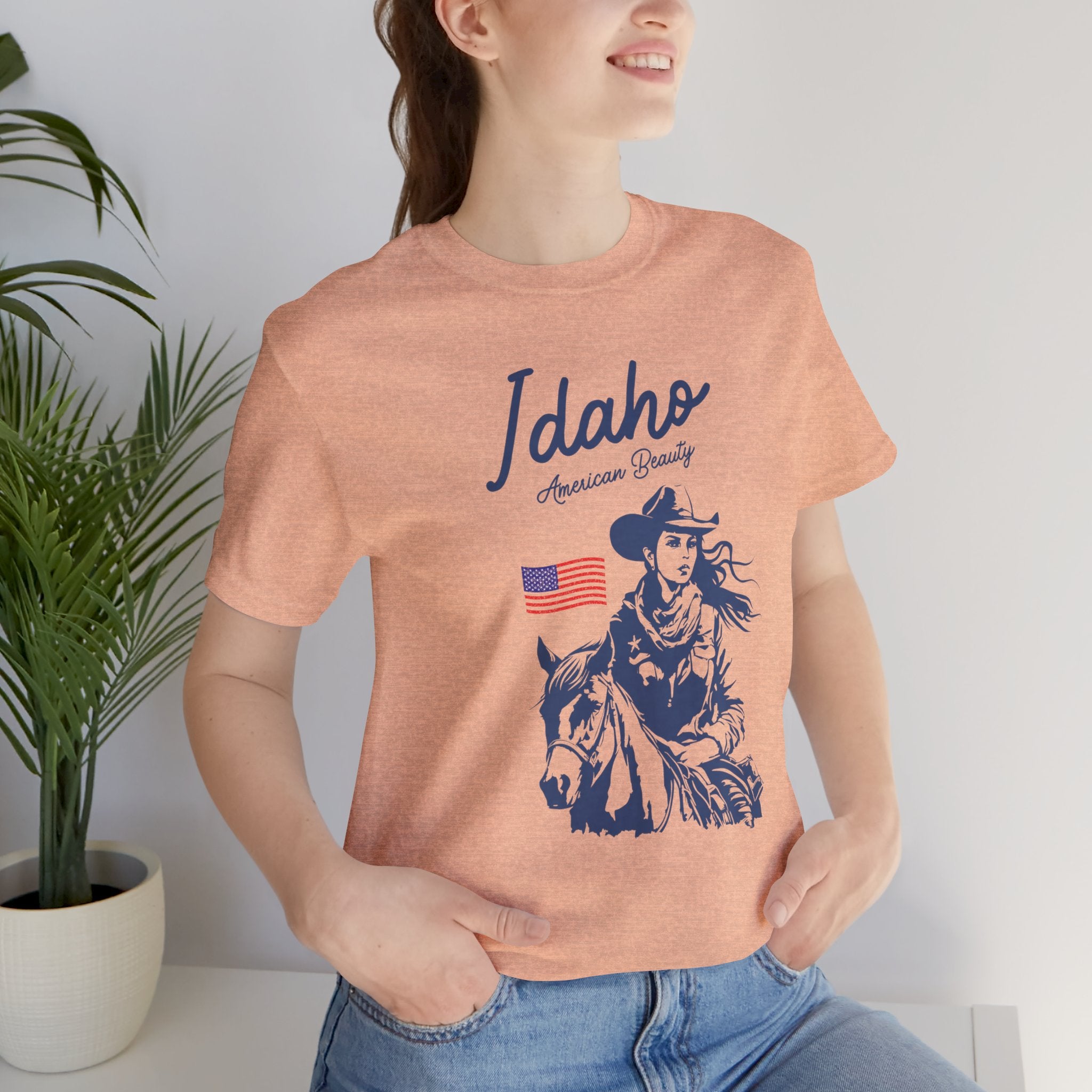 Idaho American Beauty Vintage Western T-Shirt