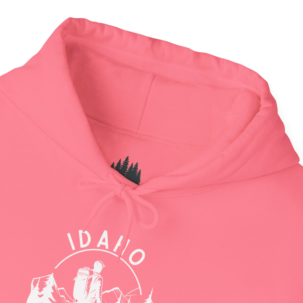 "Idaho American Patriot State of Mind" Hoodie with Sleeve Logo