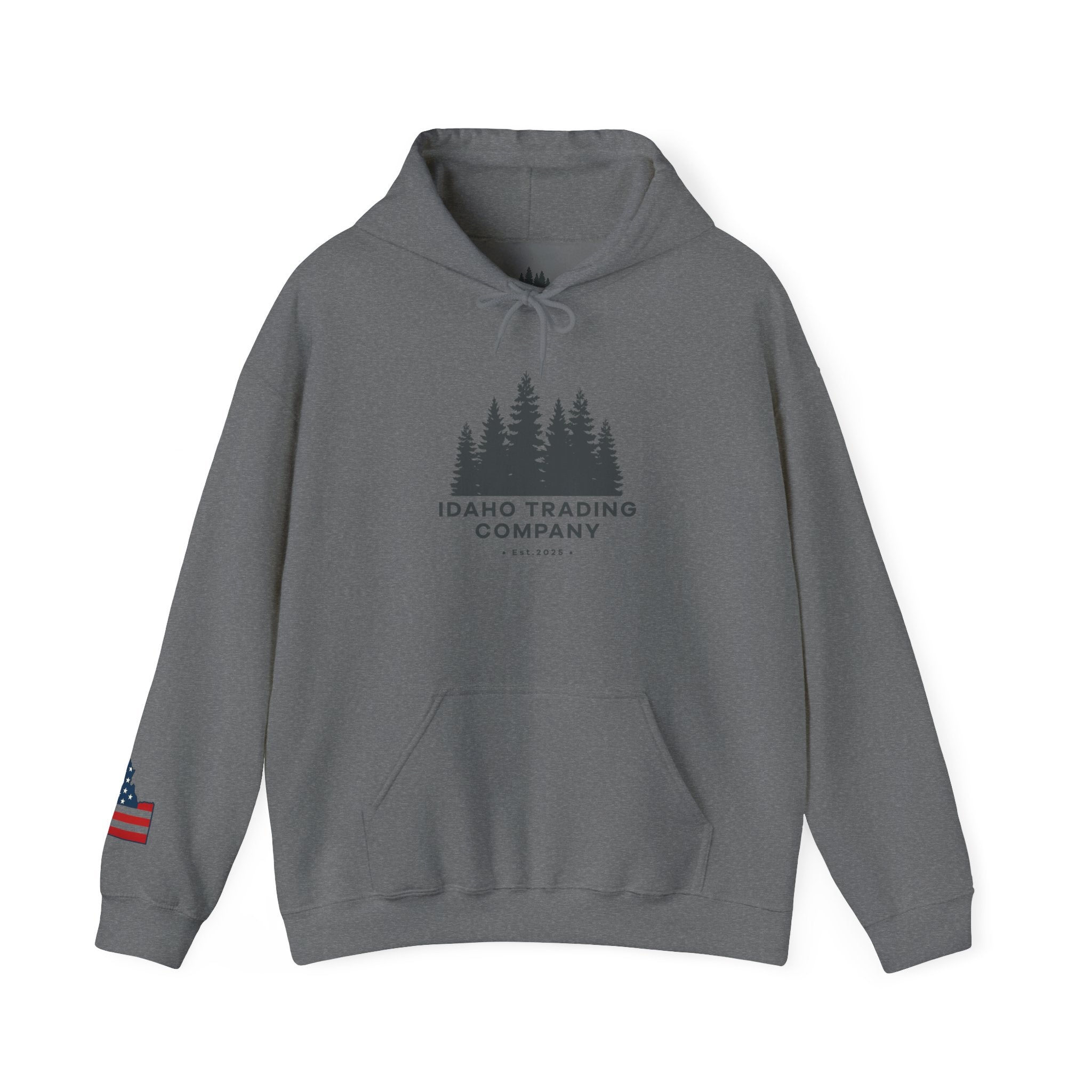 Idaho Trading Company Hoodie with Sleeve Logo