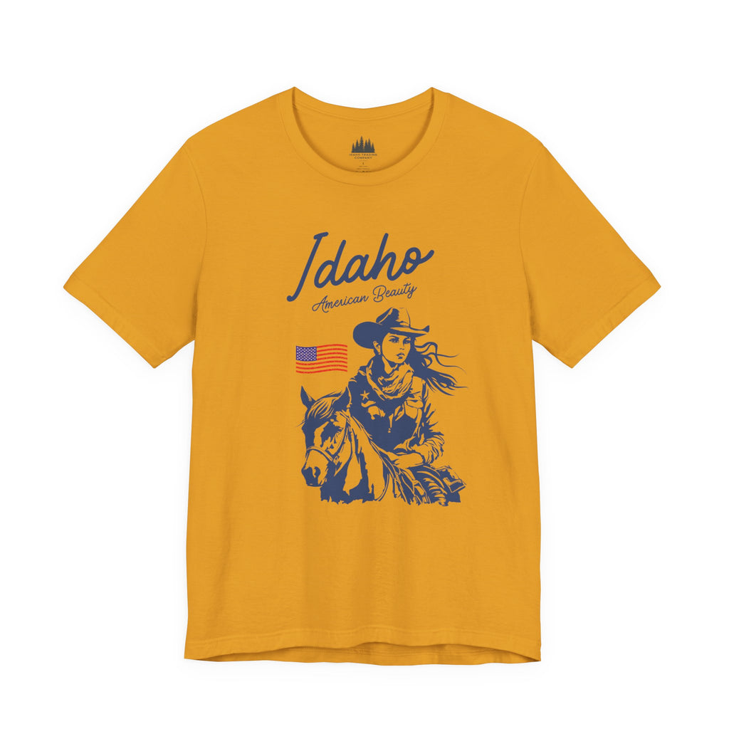 Idaho American Beauty Vintage Western T-Shirt